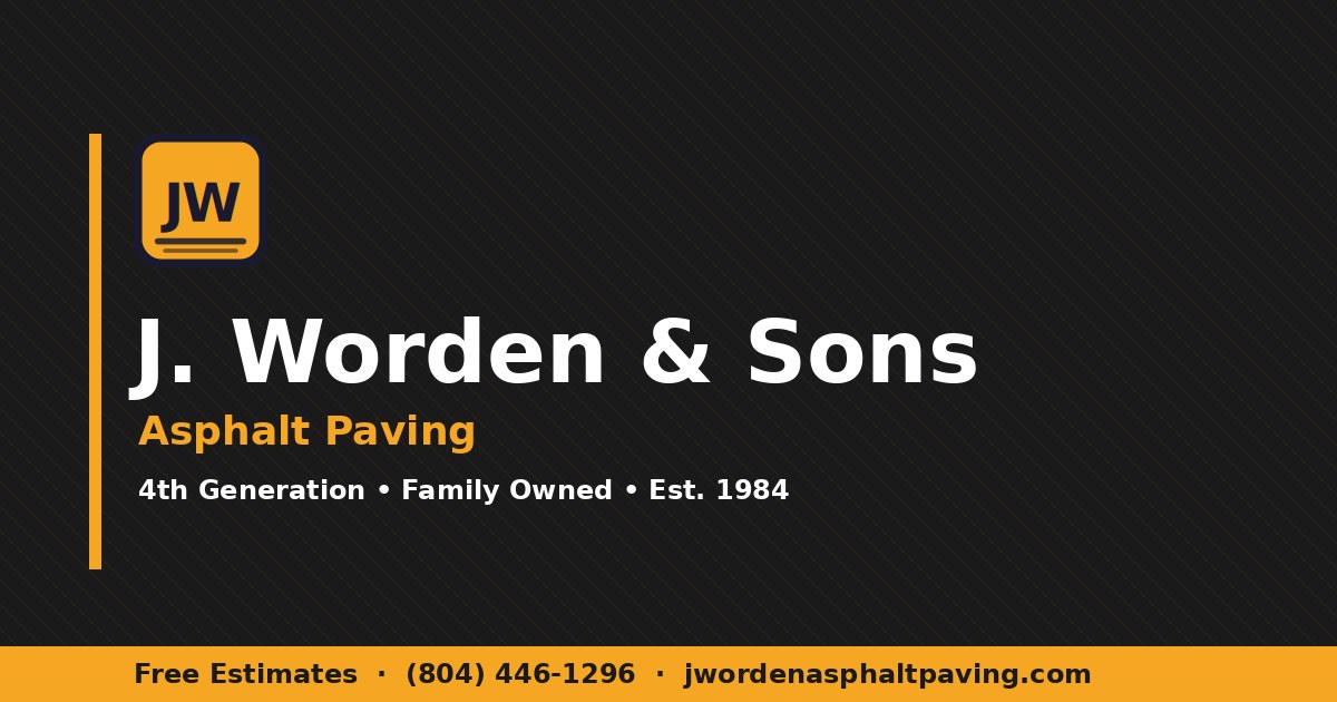 Best Sealcoating Schedule for Central Virginia Properties — expert guide by J. Worden & Sons Paving LLC