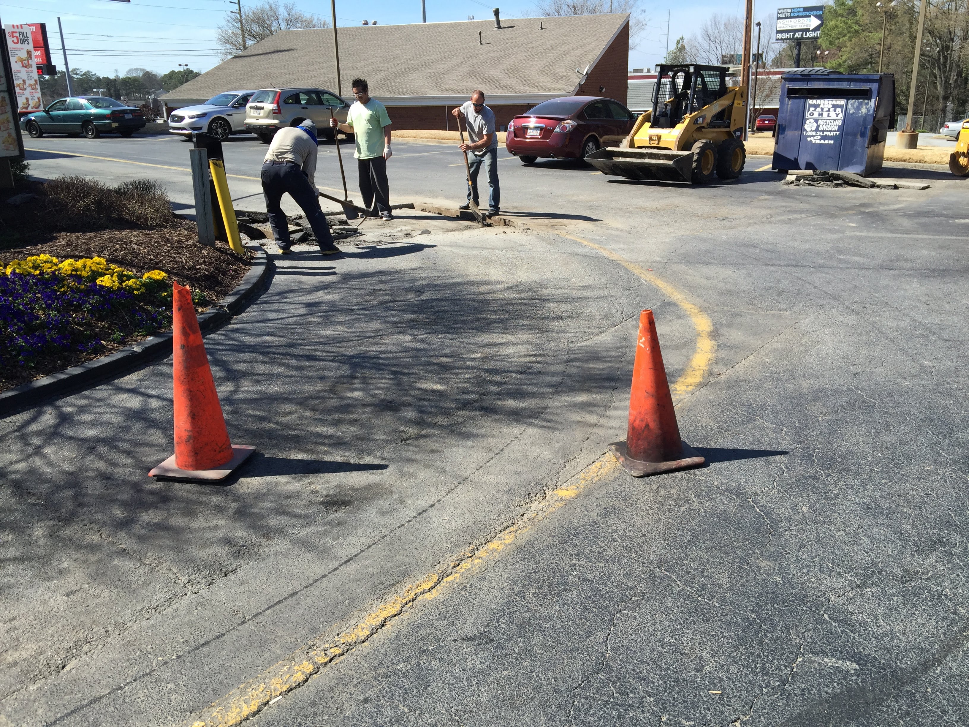 Asphalt paving project proof for Richmond 23230