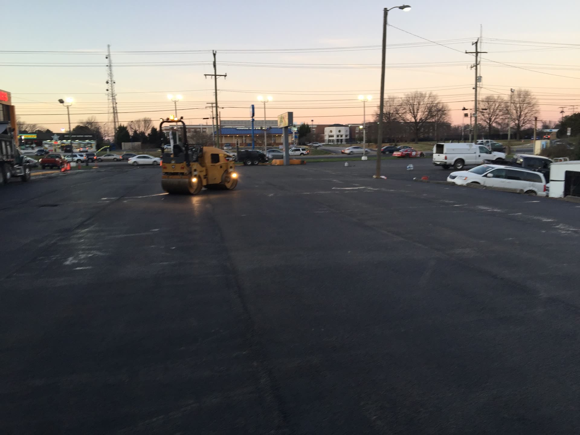 Asphalt paving project proof for Richmond 23235