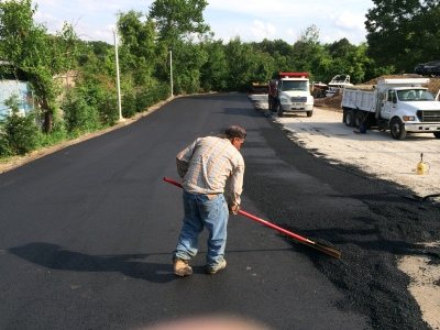 Commercial parking lot paving Richmond VA